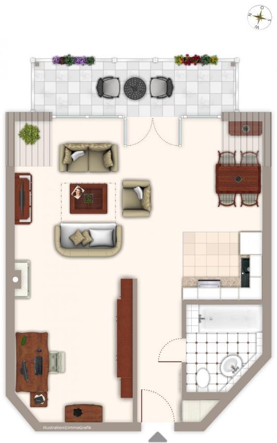 Arkonablick 33 Meerblick Premium Loft Villa Breege Bagian luar foto